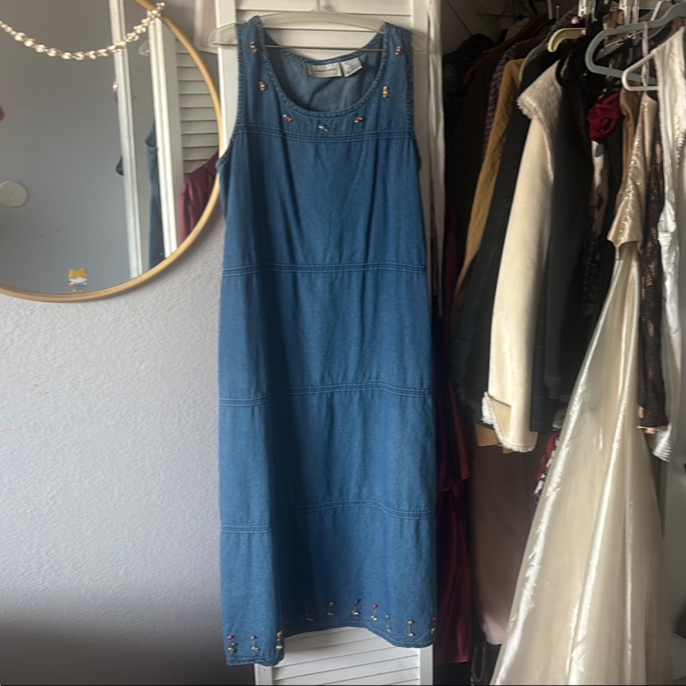 Blue Denim Women's Skirt
